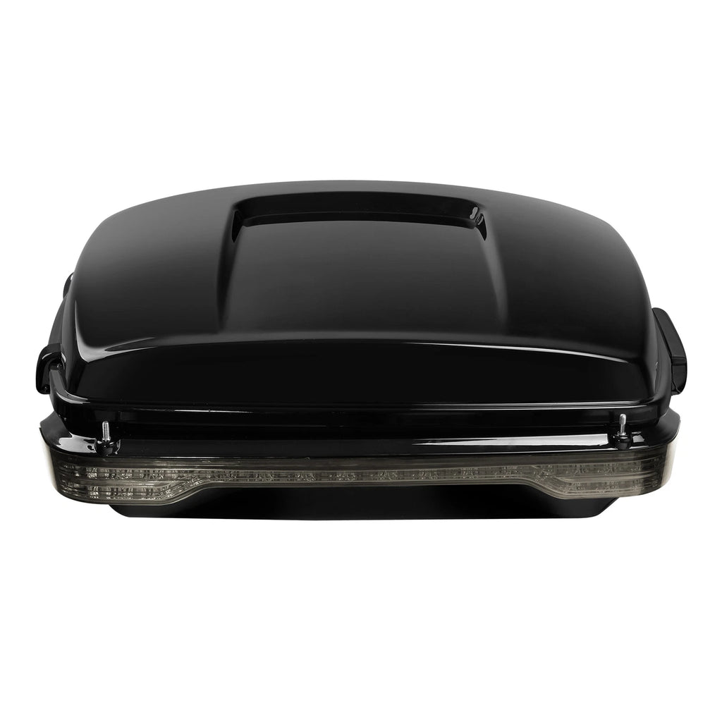 Chopped Trunk LED Tail Light Mount Rack for Harley Street Road Glide (2014–2026)