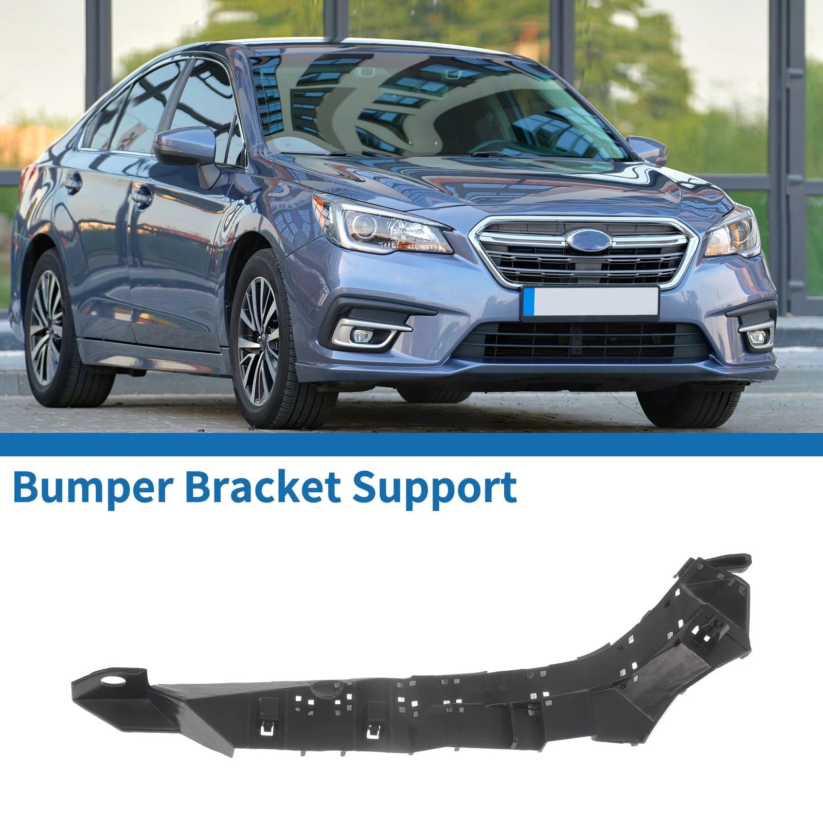 1pc Left Front Bumper Retainer Bracket for Subaru Legacy (2010–2014) ABS