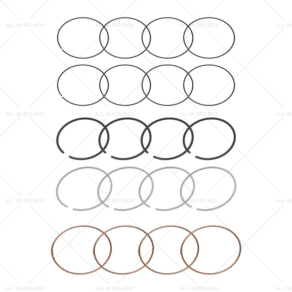 Piston Ring Assembly for BMW 1 3 5 6 7 X1 X3 X5 Z4 Mini (2006–2016)