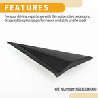 Front Left Side Pillar Corner Triangle Trim for Hyundai Elantra Sedan (2011–2013)
