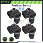 Set of 4 CPS Camshaft Position Sensors for Kia Soul Koup (2012–2014) 1800355