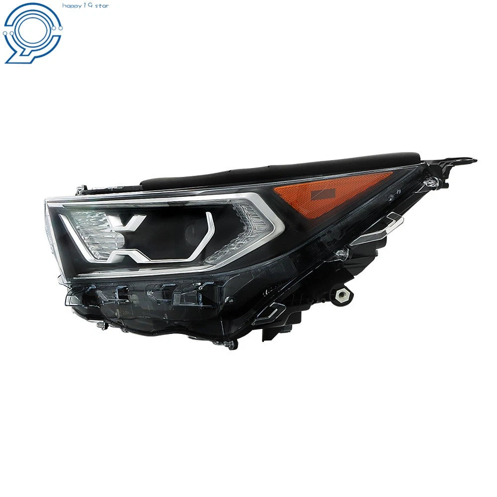 LED Headlight for Toyota RAV4 2019-2022 (Left Side, Black Bezel)