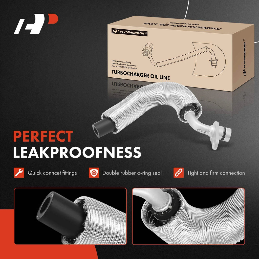 Turbocharger Coolant Line for BMW 335i 335i xDrive 435i (2011–2016)
