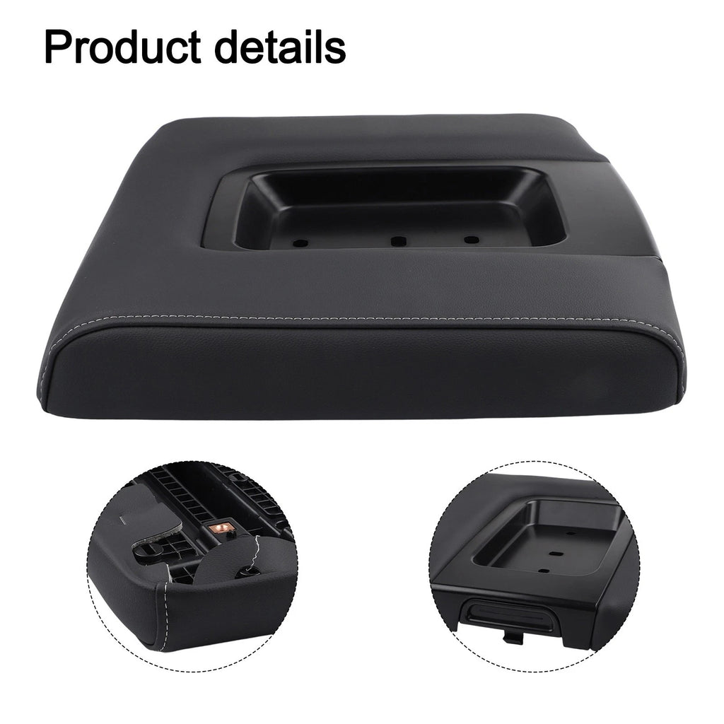 Replacement PU Leather Armrest Lid 22881398 for Chevrolet Silverado (2014–2019)