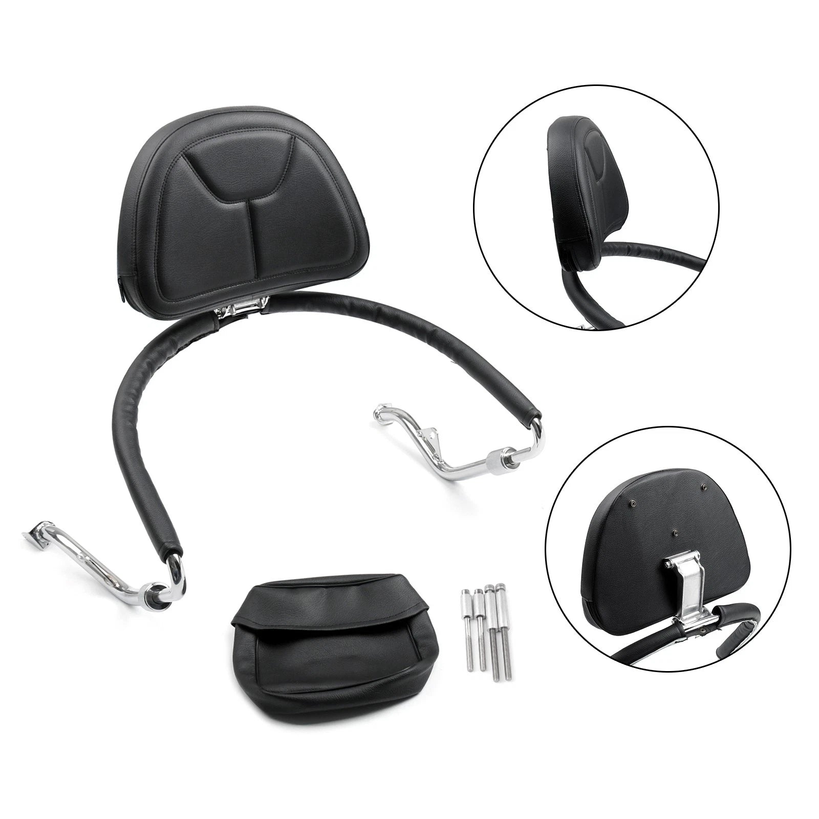 Outside Mount Backrest for Honda GL1800A GL1800 Gold Wing (2001–2017)