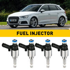 Set of 4 Fuel Injectors for Audi A4 TT VW Jetta Golf CC (2006–2013) 06H906036G