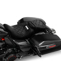 Low Profile Black Driver & Passenger Seats for Harley Street Glide (2009-2023)
