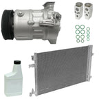 AC Compressor Kit with Condenser Replacement for Nissan Altima (2007–2012)