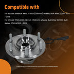 Front Wheel Hub Assembly for Nissan Titan 4WD (2012–2015) 515155 WA515155 ABS