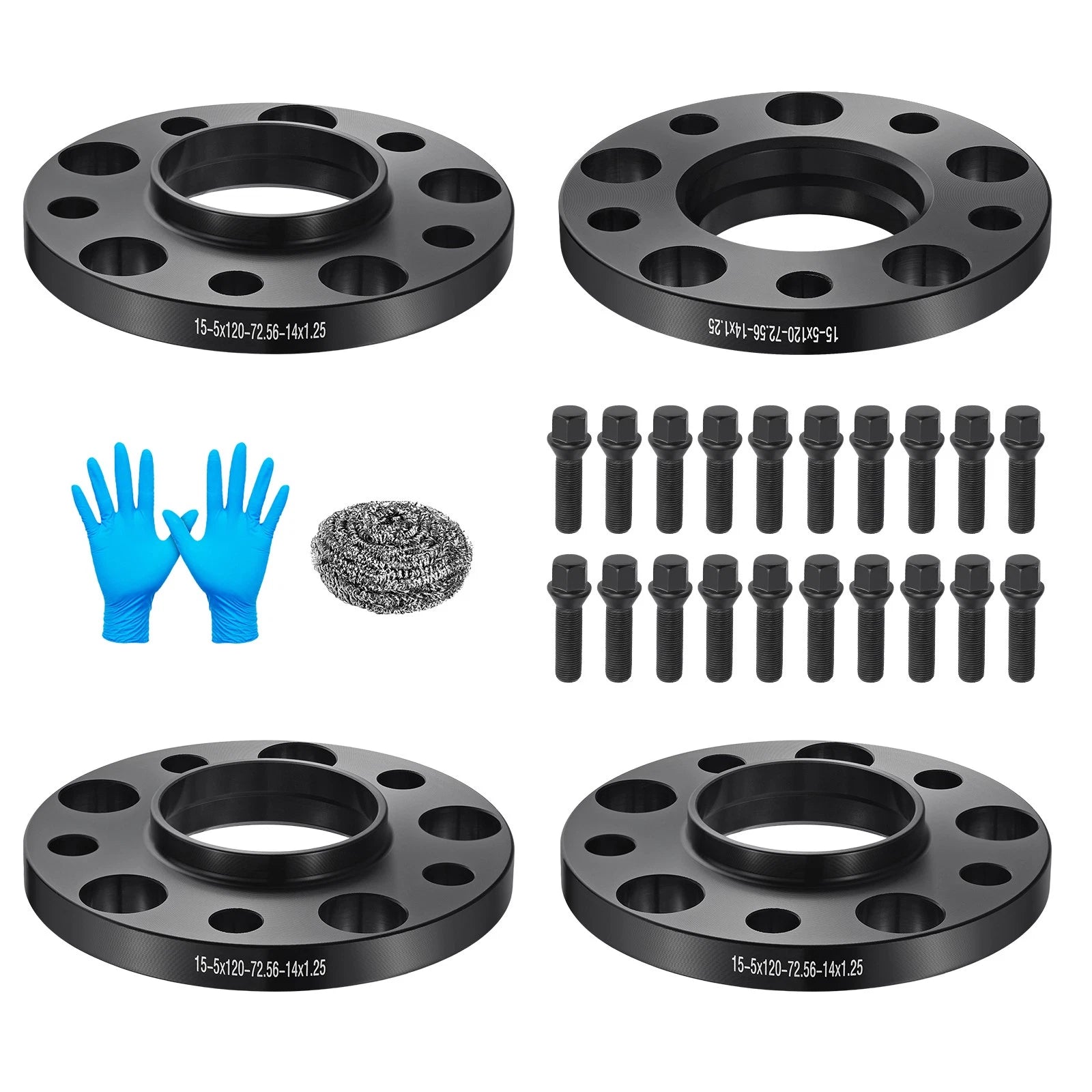 4PCS 15mm Wheel Spacers for BMW 235i (2014–2014)