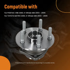 Rear Wheel Hub & Bearing for Pontiac Vibe (2003–2006)