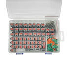 2X Deutsch DT 2 Way Connector Kit 233pcs Waterproof for Auto Marine (12-24V)