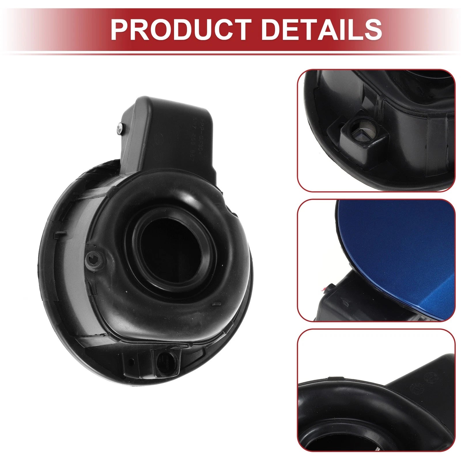 Fuel Tank Door Cap for Volkswagen Tiguan (2010–2019) - Blue Filler Flap Cover