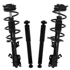 FWD Front Struts & Rear Shocks Assembly for Nissan Rogue Select (2014–2015)