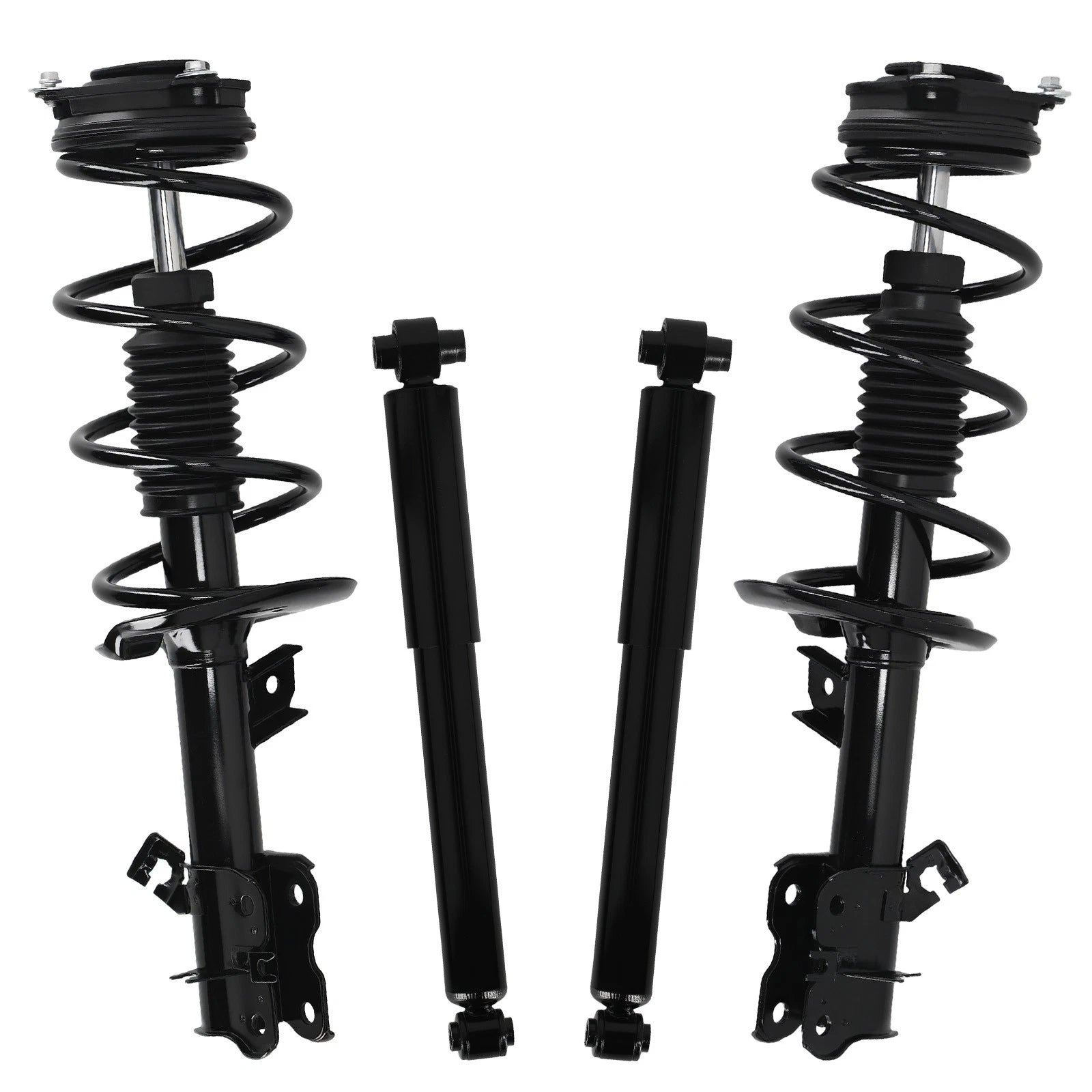 FWD Front Struts & Rear Shocks Assembly for Nissan Rogue Select (2014–2015)