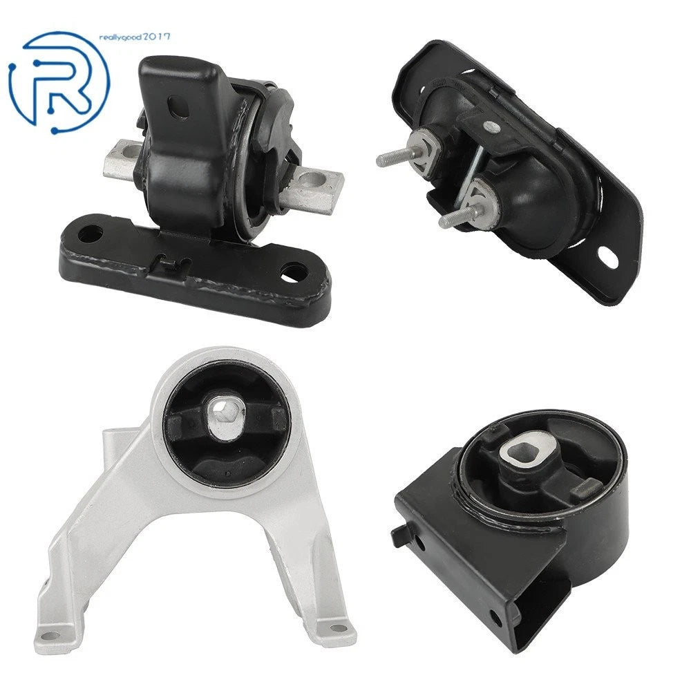 4X Engine Motor & Trans Mount Set for Dodge Journey (2011–2018) 3.6L V6 FWD