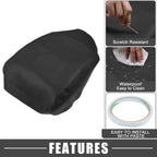 Center Console Cover Armrest Pad for Honda Ridgeline (2006–2014) Faux Leather Black