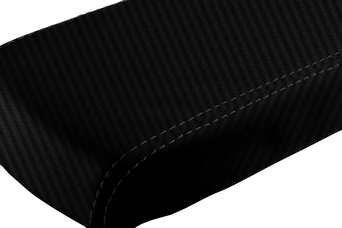 Carbon Fiber Console Lid Armrest Cover for Dodge Durango (2004–2009)