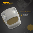 Overhead Console Housing Reading Light for Ram 1500 2500 3500 (2002–2010) 1DK78BD1AA