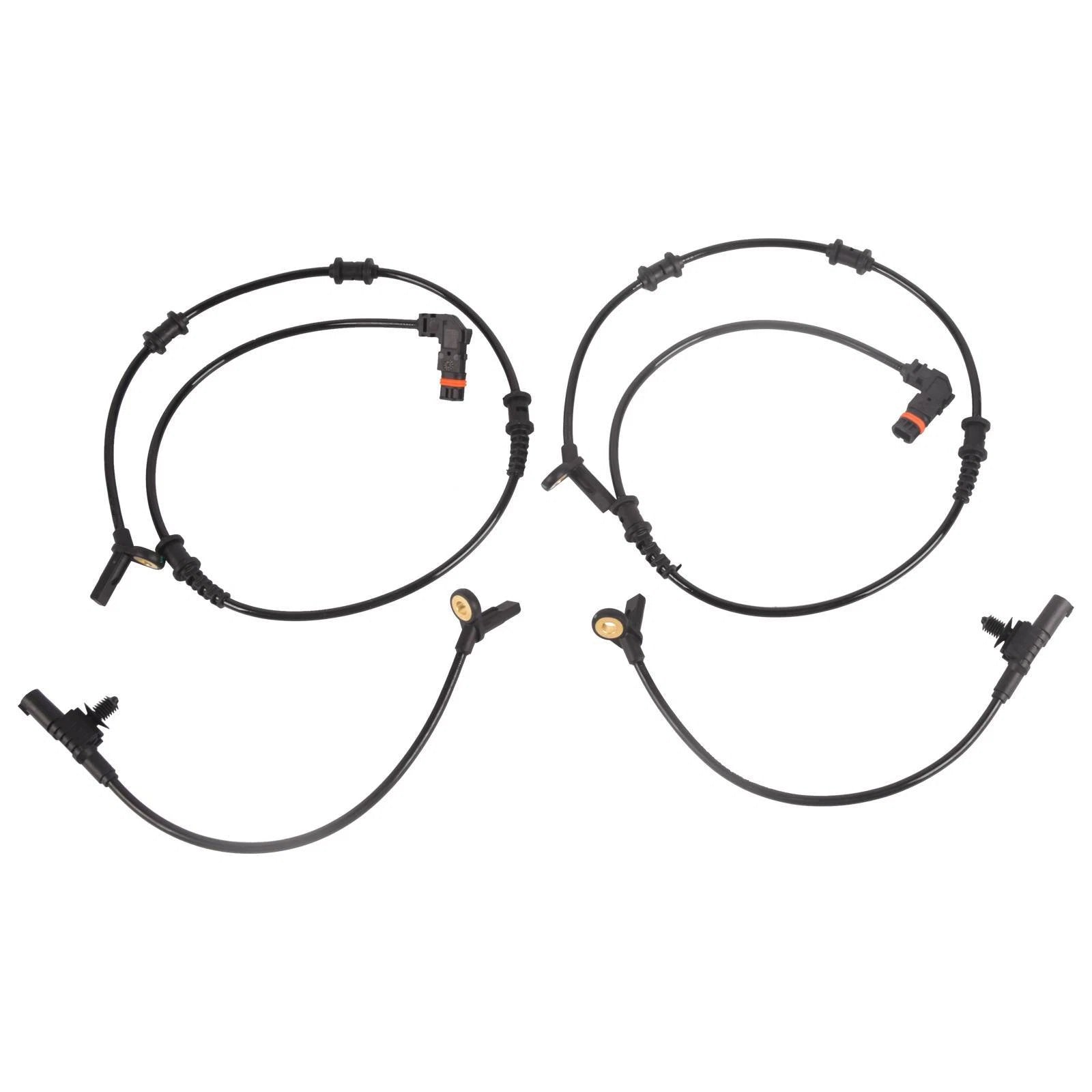 Set of 4 ABS Wheel Speed Sensors for Mercedes-Benz GL450 (2007–2010)
