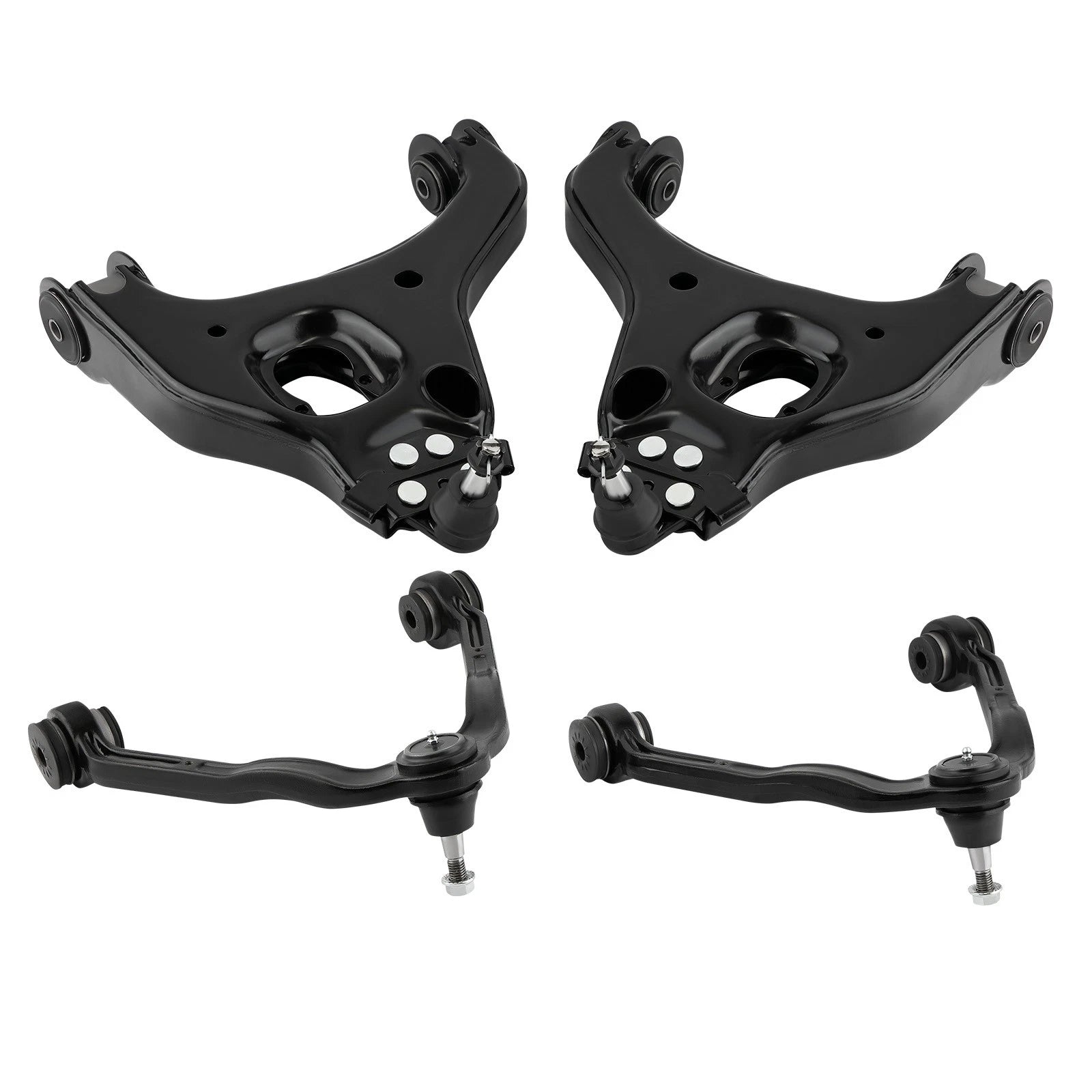 Set of 2 Front Control Arms for Chevy Silverado Sierra 1500 (1999–2006) RWD