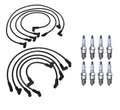 Denso 8mm Wire Set & 8 U-Groove Spark Plugs for GMC 5.0L 5.7L V8