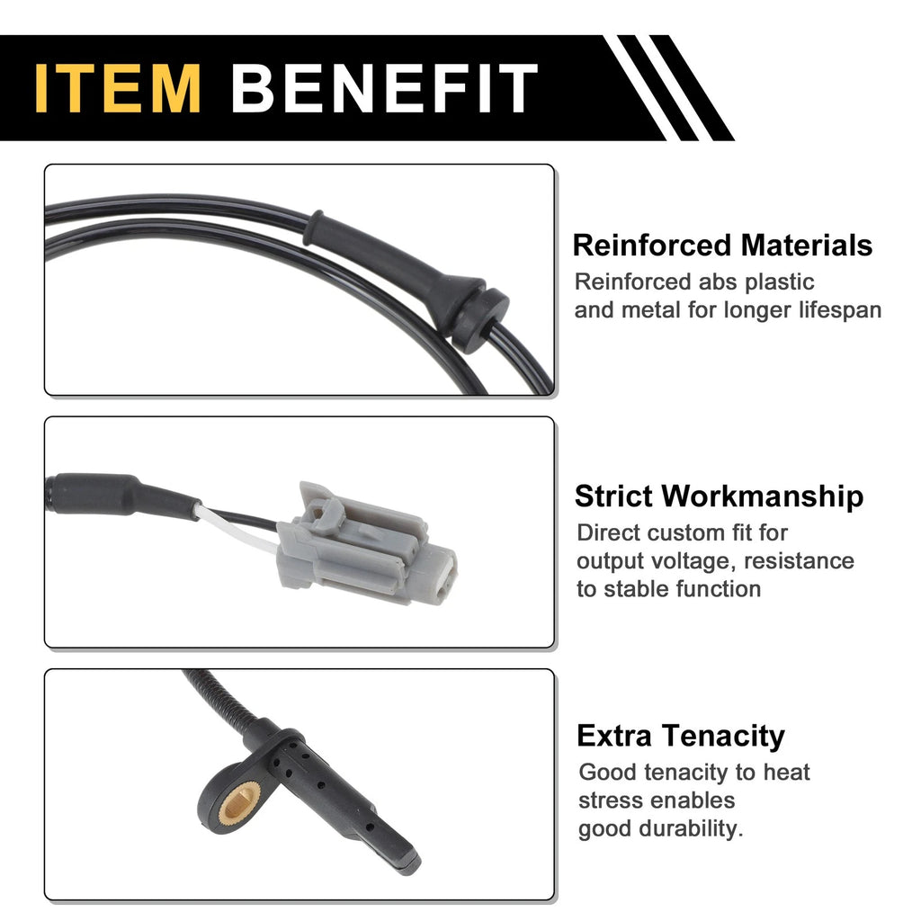 ABS Wheel Speed Sensor No. 479103TA0A for Nissan Leaf (2015–2020) Front Left