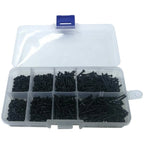 800pcs M2 Black Self Drilling Screws for Laptop Assembly