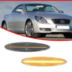 Clear Amber LED Bumper Side Marker Lights for Lexus SC430 (2002–2010)