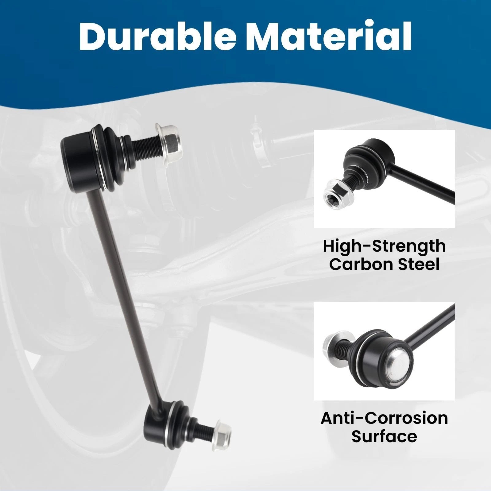 2x Front Sway Bar Links for Honda Accord (2013–2017) & Acura TLX (2015–2019)