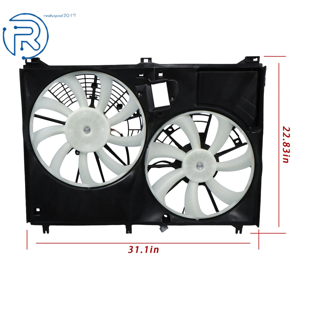 Radiator Cooling Fan Assembly for Toyota Highlander (2014-2019)