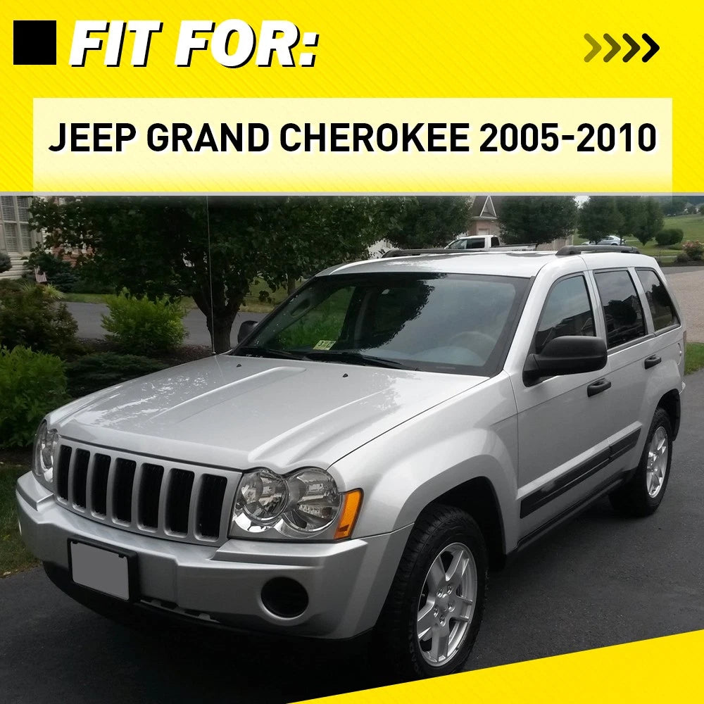 Set of 4 Beige Interior Door Handles for Jeep Grand Cherokee (2005–2010)