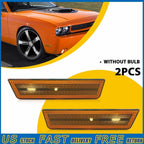 OE-Style Amber Lens Side Marker Lights for Dodge Challenger (2008–2014)