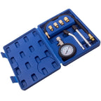 Engine Cylinder Compression Pressure Tester Gauge Tool Kit for All Models (0-300 PSI)