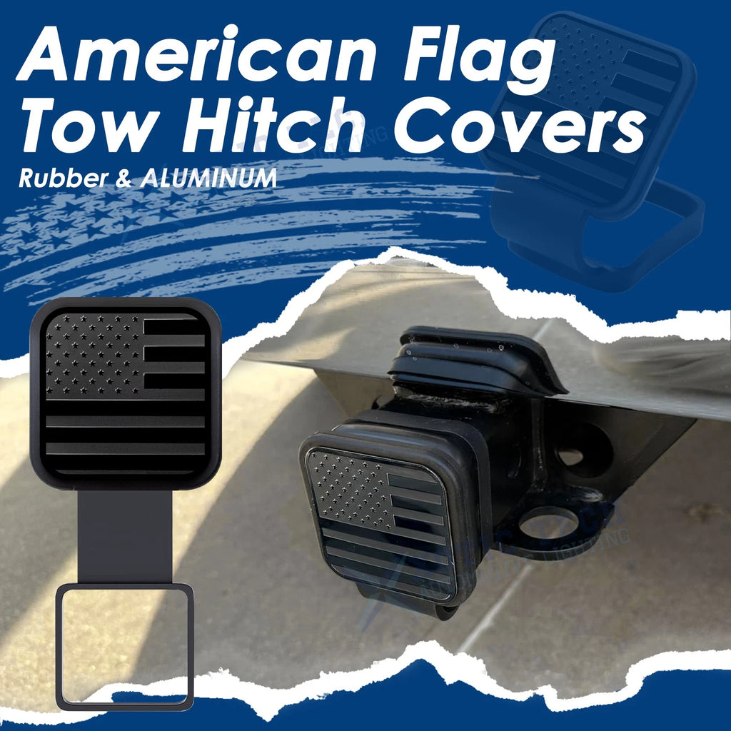 2" Universal Flag Tow Hitch Cover for Universal (2000-2030)