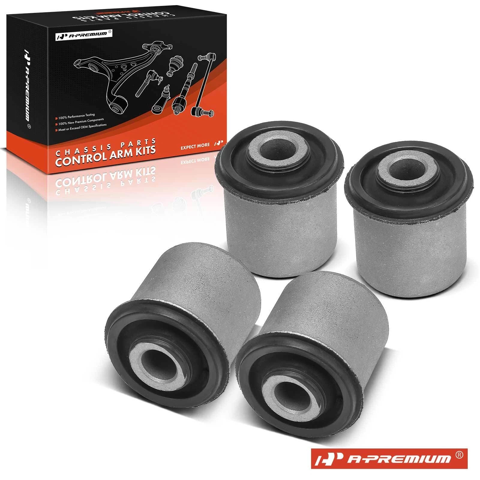 Set of 4 Front Upper Control Arm Bushings for Nissan Frontier/Xterra (1998–2004)