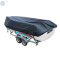 Boat Cover for Trailerable Boats (Heavy Marine Grade Polyester, Waterproof)