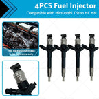 Diesel Fuel Injector for Mitsubishi Triton ML MN 2.5 (2008–2015) 095000-5600