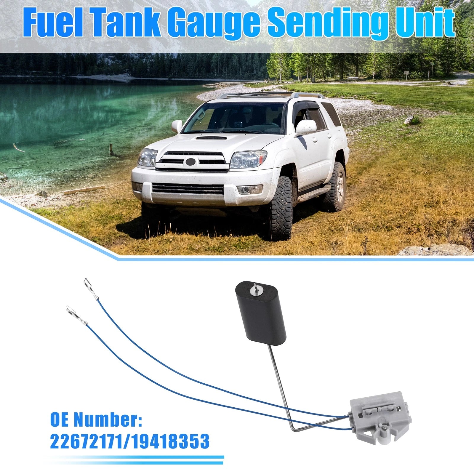 Fuel Tank Float Gauge Sending Unit for Chevy Malibu (2004–2006) No.22672171