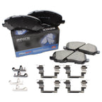 Set of 4 Akebono ProACT Front Ceramic Brake Pads for Chrysler Dodge Jeep Mitsubishi