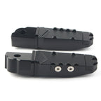 CNC Aluminum Black Rear Passenger Foot Pegs for BMW S1000RR (2009-2023)