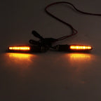 9 x LED Universal Motorcycle Turn Signal Lights Amber for Honda Harley Yamaha