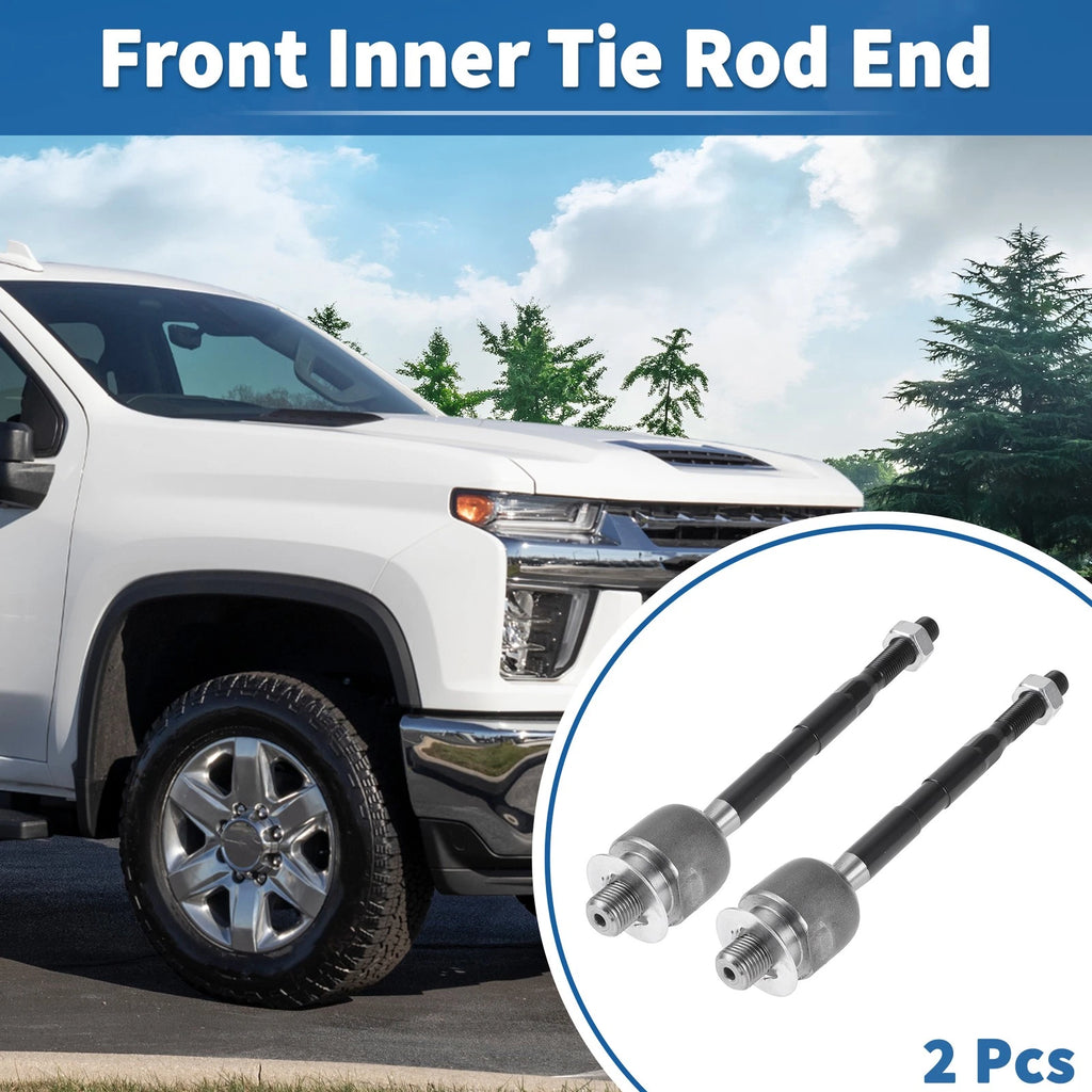 2X Front Inner Tie Rod End Links for Chevrolet Aveo, Pontiac G3, Suzuki
