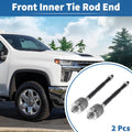 2X Front Inner Tie Rod End Links for Chevrolet Aveo, Pontiac G3, Suzuki
