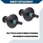 2X Rear Tailgate Striker Latch Lock Bolt 1L3Z99404A42AA for Ford F150 F250 (2004–2008)