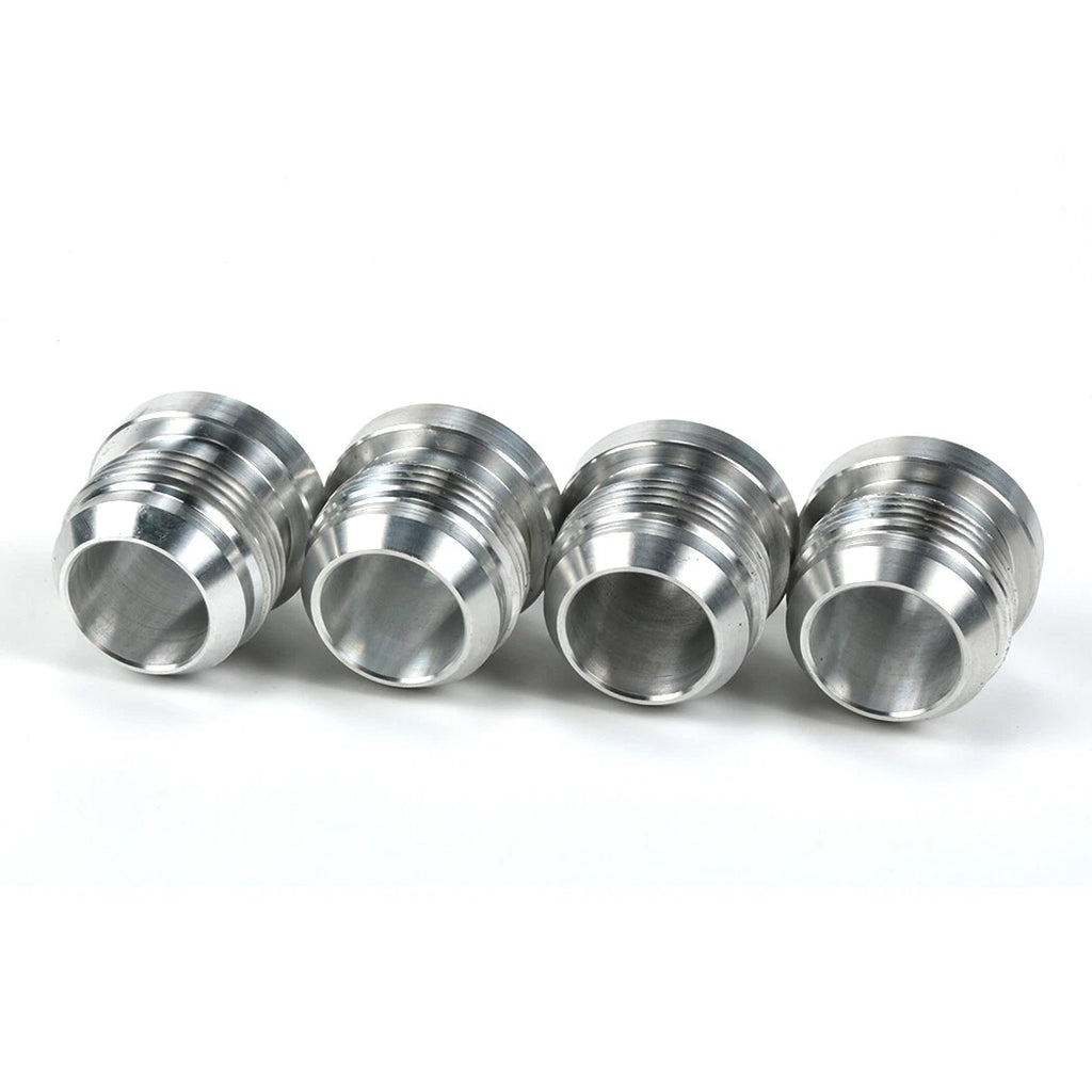 Set of 4 AN16 Male Billet 6061T6 Aluminum Weld-On Fitting Bungs