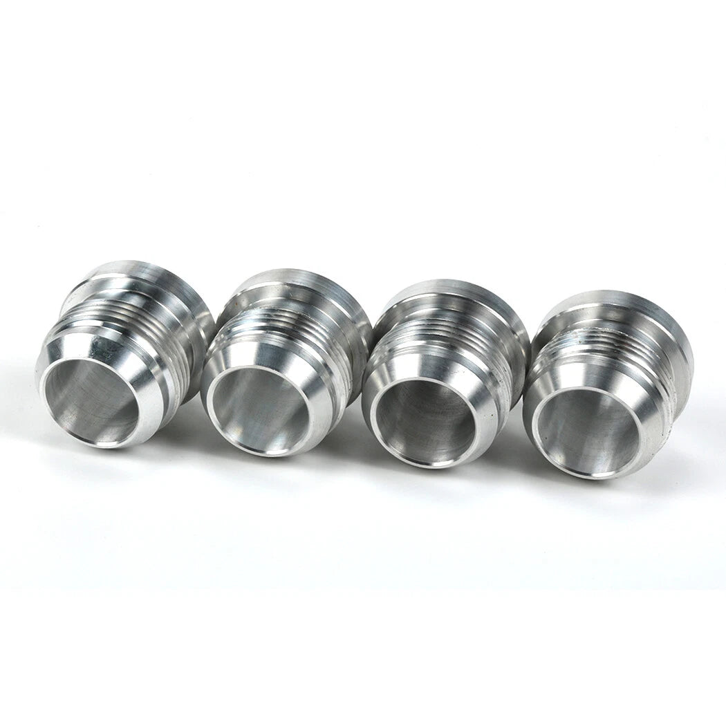 Set of 4 AN16 Male Billet 6061T6 Aluminum Weld-On Fitting Bungs