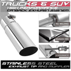 3" OD Exhaust Cat-Back System for Ram 1500 1998–2001 (3.9L, 5.2L, 5.9L)