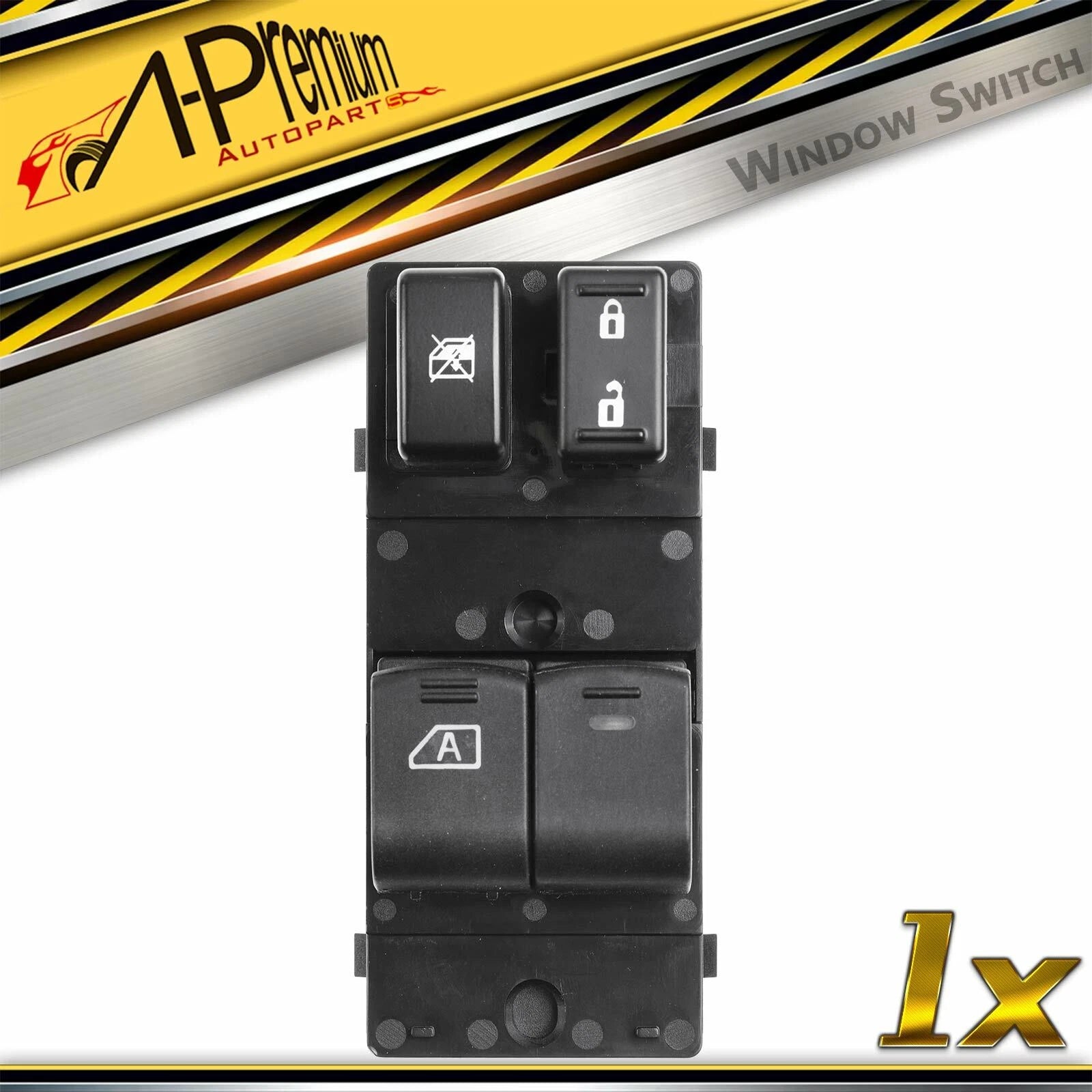 Front Left Power Window Switch for Nissan Frontier (2006–2020)