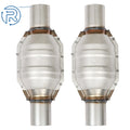 2Pcs 2.25" Catalytic Converter for Universal (Overall Length 13")